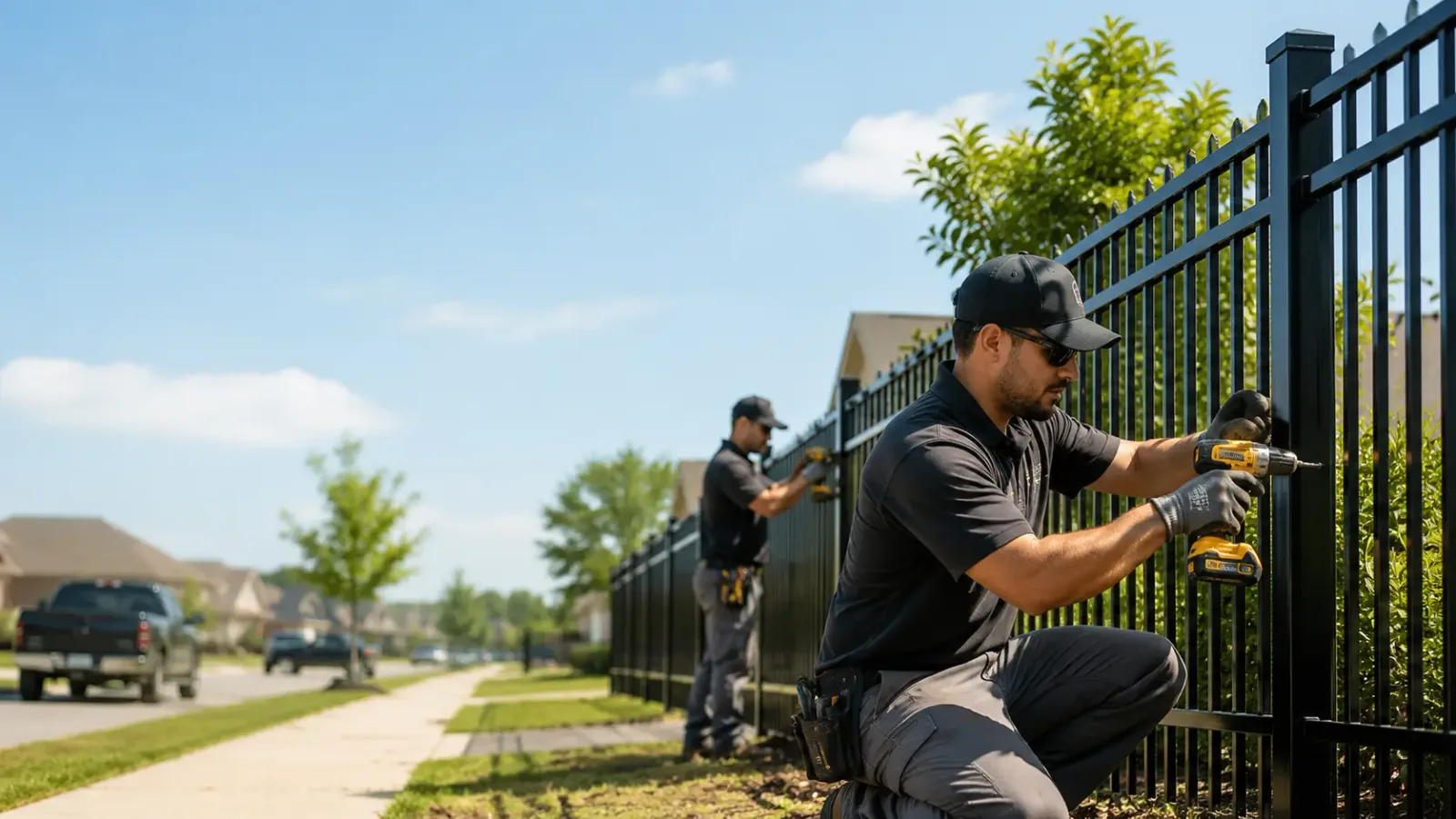 Metal Fence Installation in Littleton, IL
